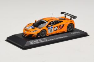 McLaren MP4-12C GT3 #69 Dorr Motorsport Adams / S. Asch 24 Hours of Nurburgring 2014 Minichamps 1:43 437141369 Kovina – slika 2 od 4