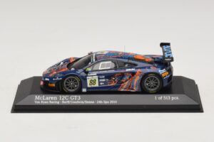 McLaren MP4-12C GT3 #88 Von Ryan Racing Barff / Goodwin 24 Hours of Spa 2013 Minichamps 1:43 437131388 Kovina