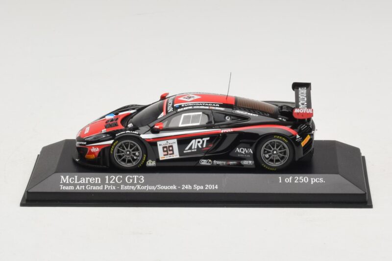 McLaren MP4-12C GT3 Art Grand Prix #99 K. Estre / M. Korjus 24 Hours of Spa 2014 Minichamps 1:43 McLaren MP4-12C GT3 Art Grand Prix #99 K. Estre / M. Korjus 24 Hours of Spa 2014 Minichamps 1:43 437141399 Kovina