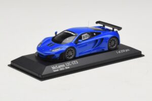 McLaren MP4-12C GT3 Street Modra Minichamps 1:43 437121397 Kovina – slika 2 od 4