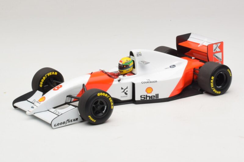 McLaren MP4/8 Ford #8 A. Senna Winner Japanese GP 1993 Minichamps 1:18 540931878 Kovina