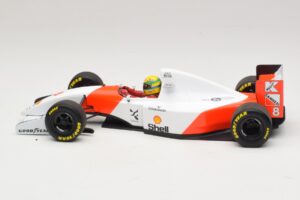 McLaren MP4/8 Ford #8 A. Senna Winner Japanese GP 1993 Minichamps 1:18 540931878 Kovina – slika 4 od 7