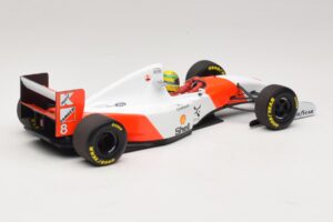 McLaren MP4/8 Ford #8 A. Senna Winner Japanese GP 1993 Minichamps 1:18 540931878 Kovina – slika 6 od 7