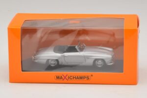 Mercedes 190 SL W121 Srebrn Maxichamps 1:43 940033130 Kovina – slika 4 od 4