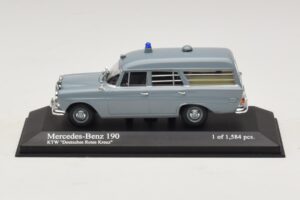Mercedes 190 W110 Rešilni Avto DRK Minichamps 1:43 400037270 Kovina
