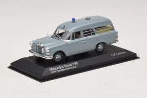 Mercedes 190 W110 Rešilni Avto DRK Minichamps 1:43 400037270 Kovina – slika 2 od 4
