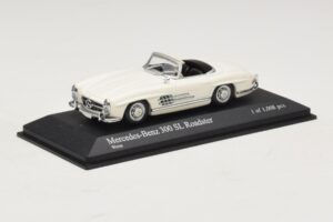 Mercedes 300 SL W198 Roadster Bel Minichamps 1:43 400039034 Kovina – slika 2 od 4