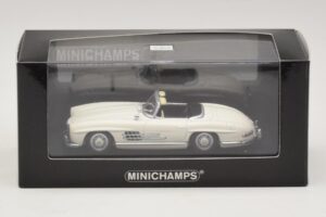 Mercedes 300 SL W198 Roadster Bel Minichamps 1:43 400039034 Kovina – slika 4 od 4
