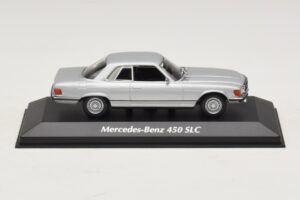 Mercedes 450 SLC C107 Srebrn Maxichamps 1:43 940033421 Kovina