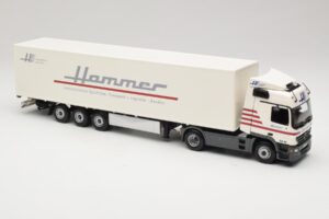 Mercedes Actros 1844LS Koffersattelzug Hammer Aachen Minichamps 1:43 499039105 Kovina – slika 4 od 6