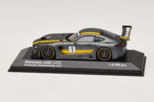 Mercedes AMG GT3 Presentation Hockenheimring 2015 Minichamps 1:43 437163001 Kovina