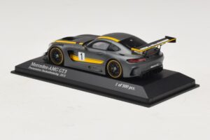 Mercedes AMG GT3 Presentation Hockenheimring 2015 Minichamps 1:43 437163001 Kovina – slika 3 od 4