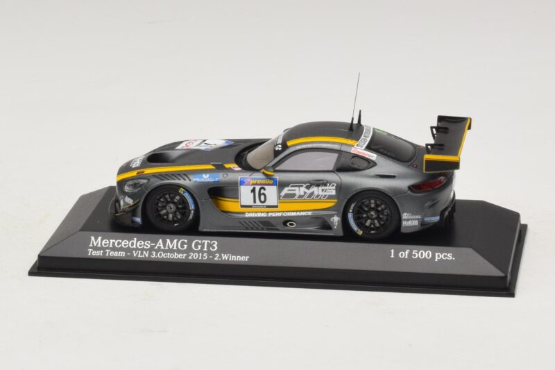 Mercedes AMG GT3 Test Team #16 VLN Winner 3 October 2015 Minichamps 1:43 437163016 Kovina