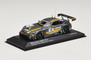 Mercedes AMG GT3 Test Team #16 VLN Winner 3 October 2015 Minichamps 1:43 437163016 Kovina – slika 2 od 4