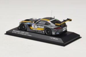 Mercedes AMG GT3 Test Team #16 VLN Winner 3 October 2015 Minichamps 1:43 437163016 Kovina – slika 3 od 4