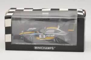 Mercedes AMG GT3 Test Team #16 VLN Winner 3 October 2015 Minichamps 1:43 437163016 Kovina – slika 4 od 4