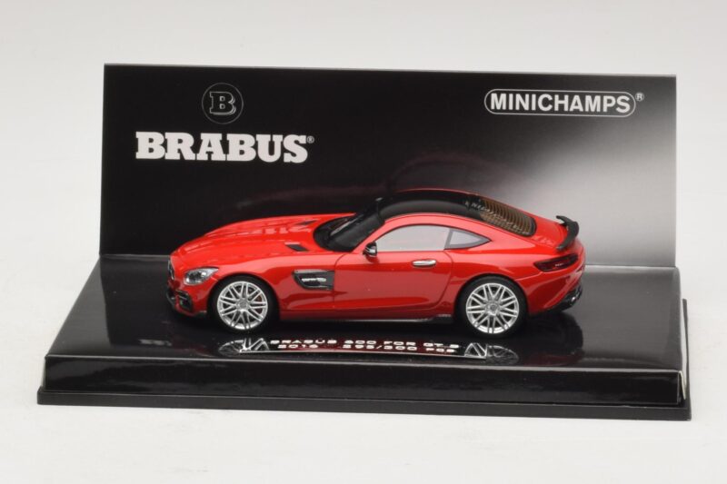 Mercedes Brabus 600 GT S C190 Rdeč Minichamps 1:43 Mercedes Brabus 600 GT S C190 Rdeč Minichamps 1:43 437032521 Kovina