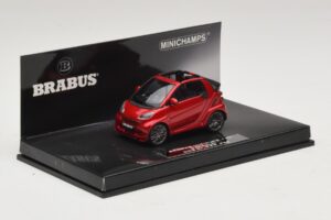 Mercedes Brabus Ultimate 120 Kabriolet Rdeč Minichamps 1:43 437032730 Kovina – slika 2 od 5