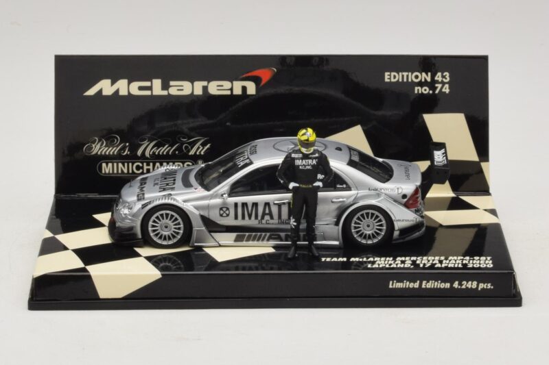 Mercedes C203 DTM Team McLaren Mercedes MP4-98T Mika & Erja Hakkinen Lapland 17 April 2000 Minichamps 1:43 Mercedes C203 DTM Team McLaren Mercedes MP4-98T Mika & Erja Hakkinen Lapland 17 April 2000 Minichamps 1:43 530984378-P1 Kovin
