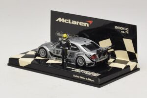 Mercedes C203 DTM Team McLaren Mercedes MP4-98T Mika & Erja Hakkinen Lapland 17 April 2000 Minichamps 1:43 530984378-P1 Kovin – slika 3 od 4