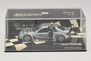Mercedes C203 DTM Team McLaren Mercedes MP4-98T Mika & Erja Hakkinen Lapland 17 April 2000 Minichamps 1:43 530984378-P1 Kovin – slika 4 od 4