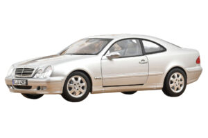 Mercedes CLK C208 Brilliant Silver Norev 1:18 183335 Kovina