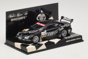 Mercedes CLK DTM #2 J. Alesi First DTM Podium Finish Hockenheim 2002 Minichamps 1:43 400023292 Kovina – slika 2 od 4
