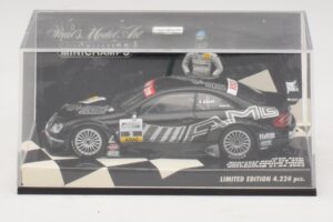 Mercedes CLK DTM #2 J. Alesi First DTM Podium Finish Hockenheim 2002 Minichamps 1:43 400023292 Kovina – slika 4 od 4
