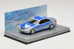 Mercedes E-Class #19 Team Michelin Rally Paris-Peking 2007 Minichamps 1:43 B66962269 Kovina – slika 2 od 5