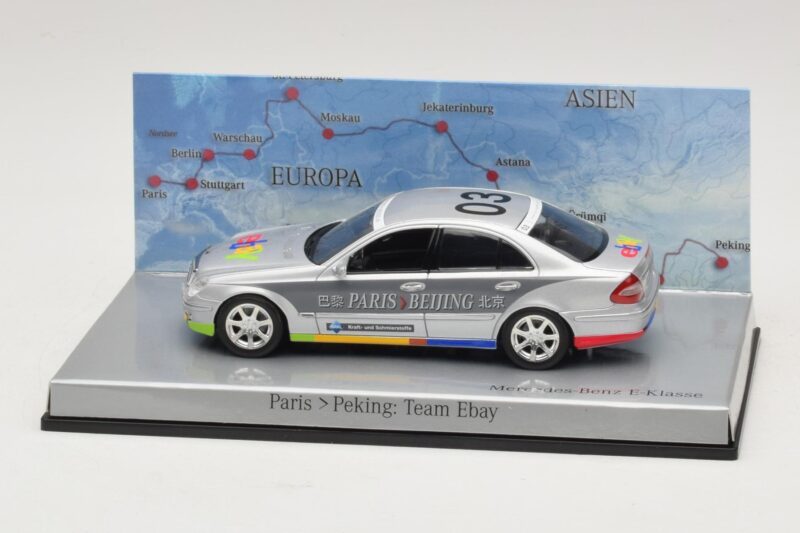 Mercedes E-Class #3 Team eBay Rally Paris-Peking 2007 Minichamps 1:43 Mercedes E-Class #3 Team eBay Rally Paris-Peking 2007 Minichamps 1:43 B66962259 Kovina
