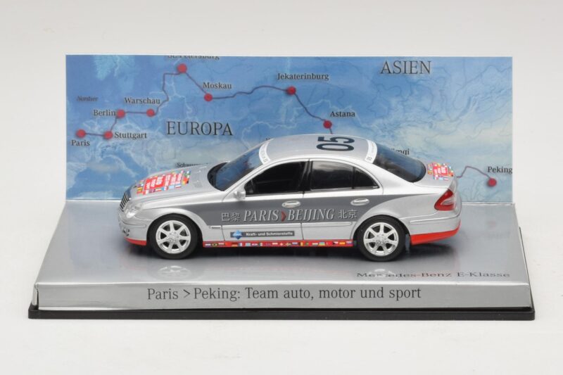 Mercedes E-Class #5 Team Auto Motor und Sport Rally Paris-Peking 2007 Minichamps 1:43 Mercedes E-Class #5 Team Auto Motor und Sport Rally Paris-Peking 2007 Minichamps 1:43 B66962261 Kovina