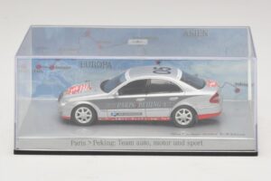 Mercedes E-Class #5 Team Auto Motor und Sport Rally Paris-Peking 2007 Minichamps 1:43 B66962261 Kovina – slika 4 od 5