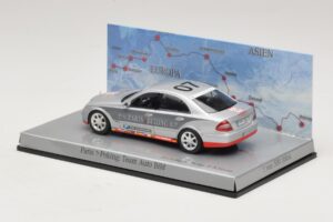Mercedes E-Class #7 Team Auto Bild Rally Paris-Peking 2007 Minichamps 1:43 B66962263 Kovina – slika 3 od 5