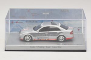 Mercedes E-Class #7 Team Auto Bild Rally Paris-Peking 2007 Minichamps 1:43 B66962263 Kovina – slika 4 od 5