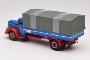 Mercedes L 315 Kamion s Ploščadjo Moder Rdeč Minichamps 1:43 439034420 Kovina – slika 5 od 6
