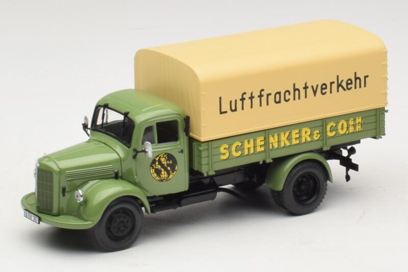 Mercedes L 3500 Tovornjak s Ploščadjo Schenker Minichamps 1:43 439350028 Kovina