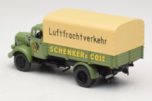 Mercedes L 3500 Tovornjak s Ploščadjo Schenker Minichamps 1:43 439350028 Kovina – slika 5 od 6