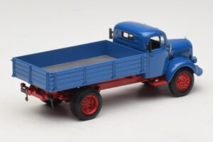 Mercedes L 3500 Prekucnik Modra Rdeča Minichamps 1:43 439350004 Kovina – slika 2 od 6