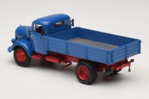 Mercedes L 3500 Prekucnik Modra Rdeča Minichamps 1:43 439350004 Kovina – slika 5 od 6