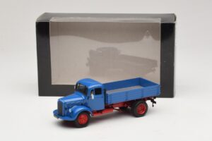 Mercedes L 3500 Prekucnik Modra Rdeča Minichamps 1:43 439350004 Kovina – slika 6 od 6