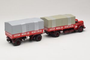 Mercedes L315 Pritschenzug Gustav Mauler Minichamps 1:43 499034720 Kovina – slika 2 od 6