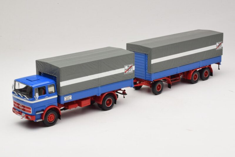 Mercedes LP1620 Pritschenzug Fern Schnell Gut Minichamps 1:43 499034820 Kovina