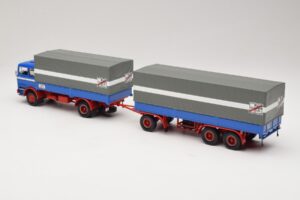 Mercedes LP1620 Pritschenzug Fern Schnell Gut Minichamps 1:43 499034820 Kovina – slika 5 od 6