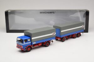 Mercedes LP1620 Pritschenzug Fern Schnell Gut Minichamps 1:43 499034820 Kovina – slika 6 od 6