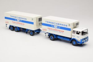 Mercedes LP1624 Kühlzug Transthermos Minichamps 1:43 499034840 Kovina – slika 4 od 6