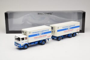 Mercedes LP1624 Kühlzug Transthermos Minichamps 1:43 499034840 Kovina – slika 6 od 6
