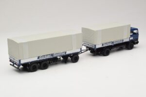 Mercedes LP1624 Pritschenzug Dachser Minichamps 1:43 499034821 Kovina – slika 2 od 6