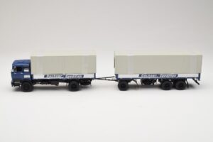 Mercedes LP1624 Pritschenzug Dachser Minichamps 1:43 499034821 Kovina – slika 3 od 6
