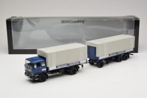Mercedes LP1624 Pritschenzug Dachser Minichamps 1:43 499034821 Kovina – slika 6 od 6