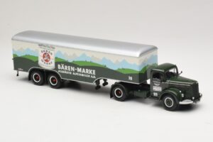 Mercedes LS315 Koffersattelzug Bärenmarke Minichamps 1:43 499034780 Kovina – slika 4 od 6